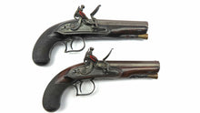 Load image into Gallery viewer, Flintlock Rifled Officers Pistols by Fenton, Fine. Ref 9251
