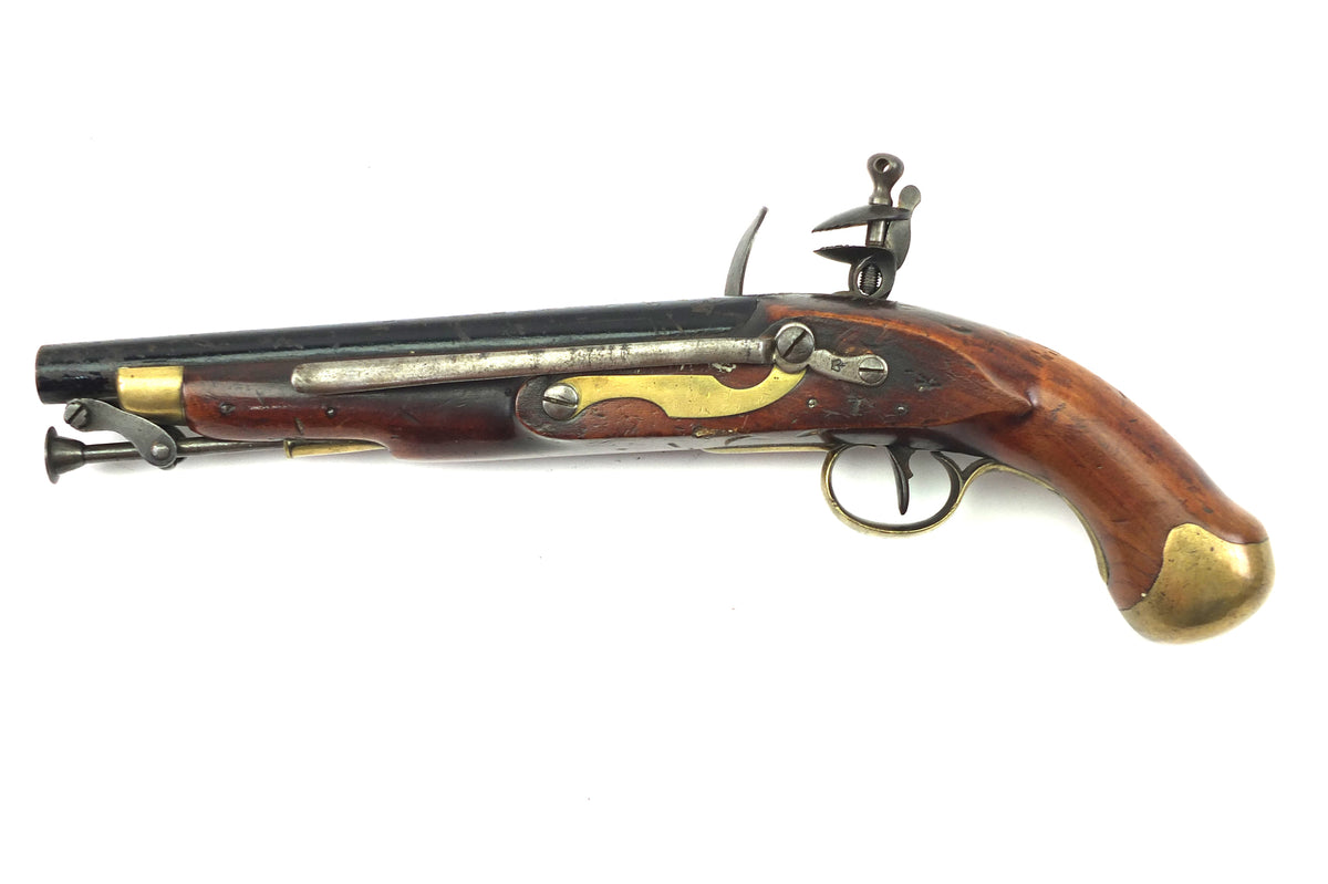 William IV Flintlock Pattern 1824 Sea Service Pistol. SN 9145 – West ...