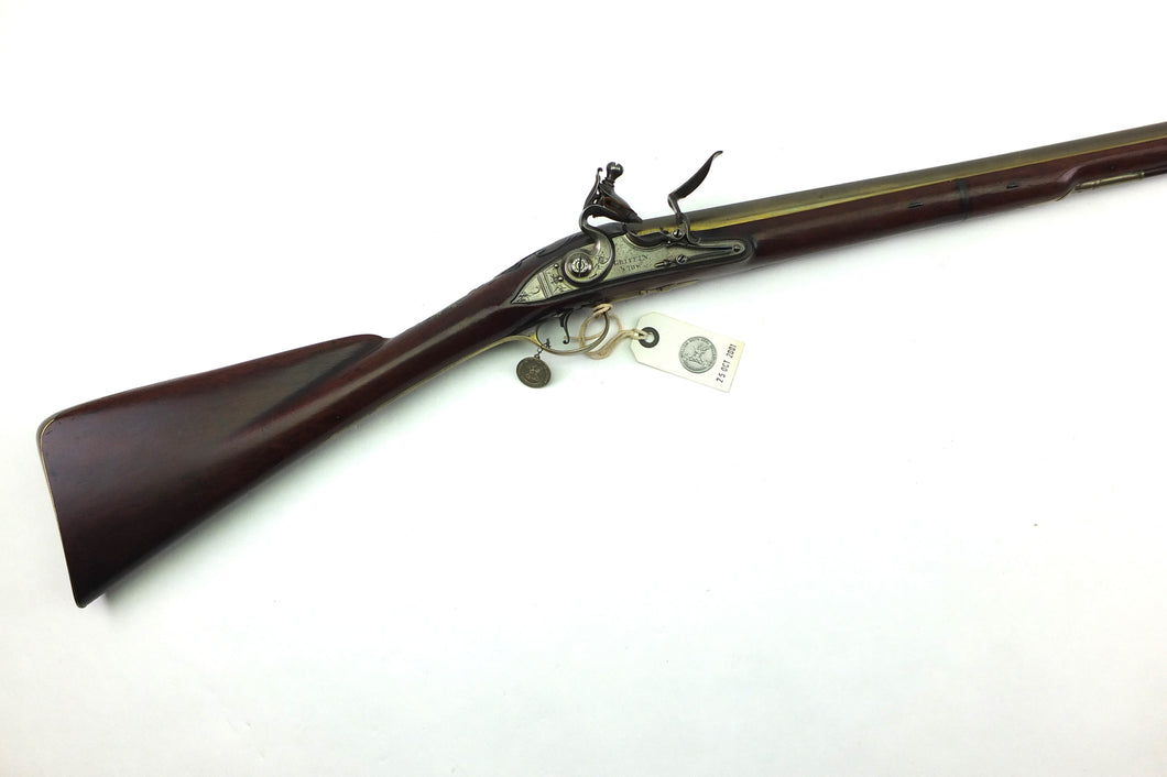 Flintlock Sporting Gun by Griffin and Tow, Fine & Rare, Brass Barrelled. SN 9088