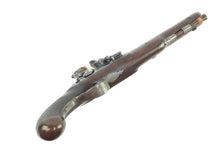 Load image into Gallery viewer, Flintlock Officers Duelling Pistols by Smith of London Fine Cased Pair. SN 9069
