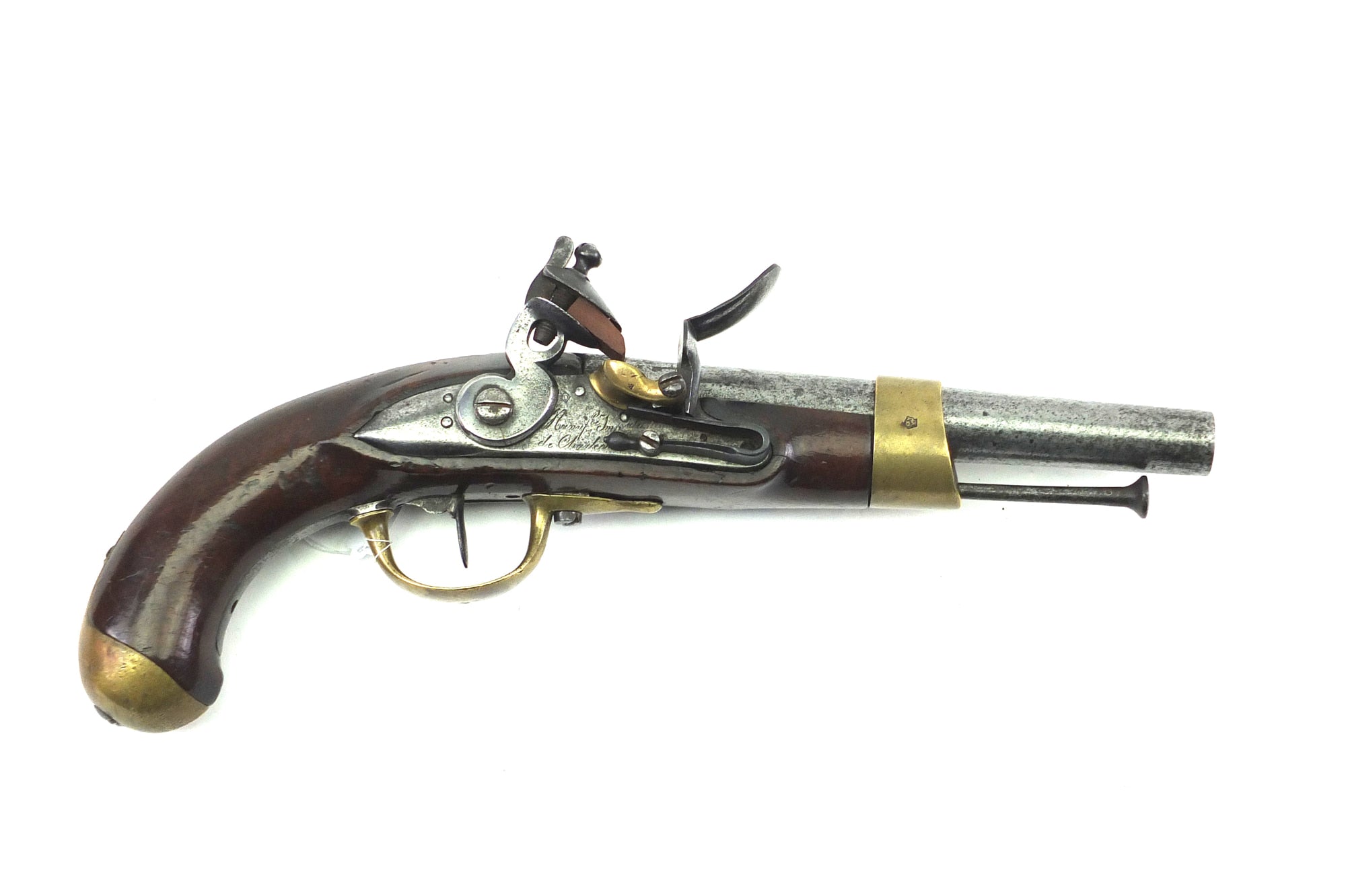 French Charleville ANXII Cavalry Pistol. SN X3077 – West Street