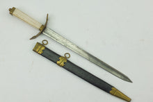 Load image into Gallery viewer, Georgian Naval Dirk, Rare. SN X3215
