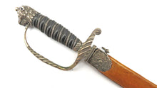 Load image into Gallery viewer, Silver Hilted Side Ring Hanger. Ref 9347
