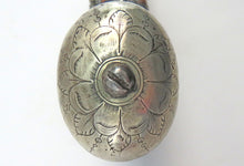 Load image into Gallery viewer, Silver Mounted Flintlock Holster Pistols with Original Holsters by Dyer. Ref 9283

