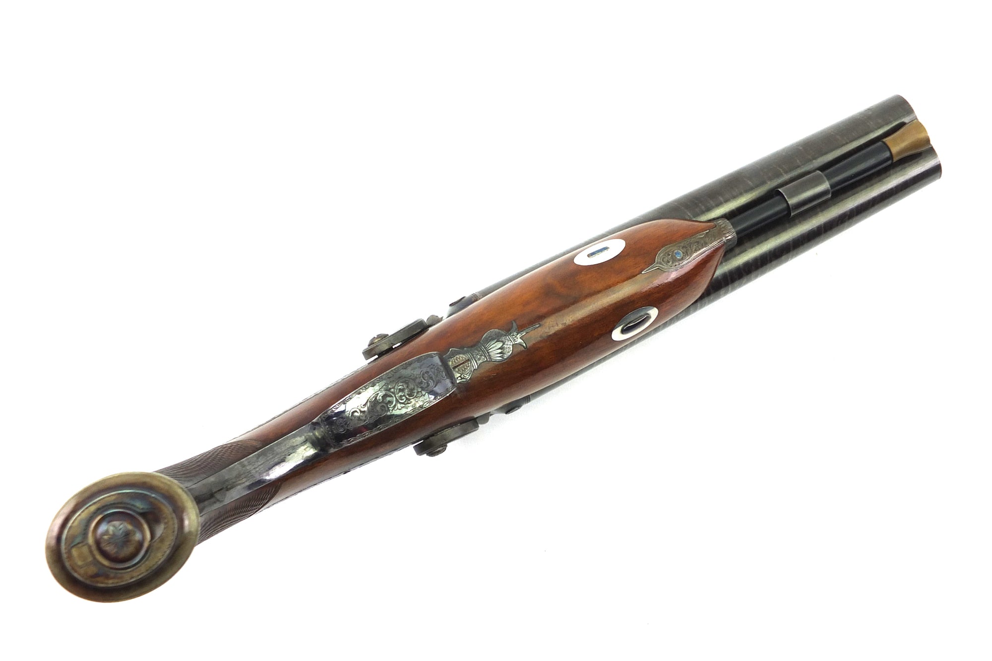 Howdah Rifle Howdah Pistols, A Very Fine Unfired Cased Pair. Ref 9164 – West Street ...
