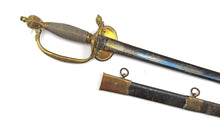 Load image into Gallery viewer, 1796 Infantry Officer’s Blue &amp; Gilt Sword. Ref 9340
