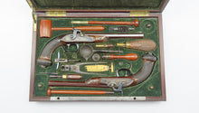 Load image into Gallery viewer, Presentation Quality Le Page Percussion Rifled Target Pistols Ref 9284

