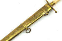 Load image into Gallery viewer, Georgian Naval Dirk. SN X3139
