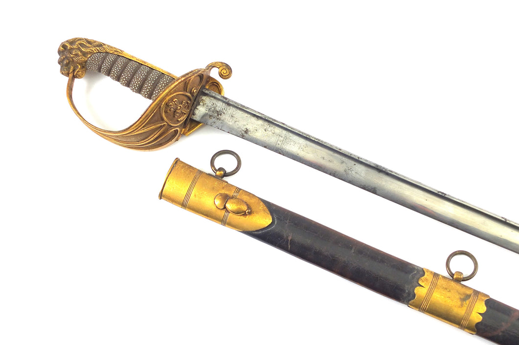 Naval Officers Sword 1827 Pattern. SN 9112