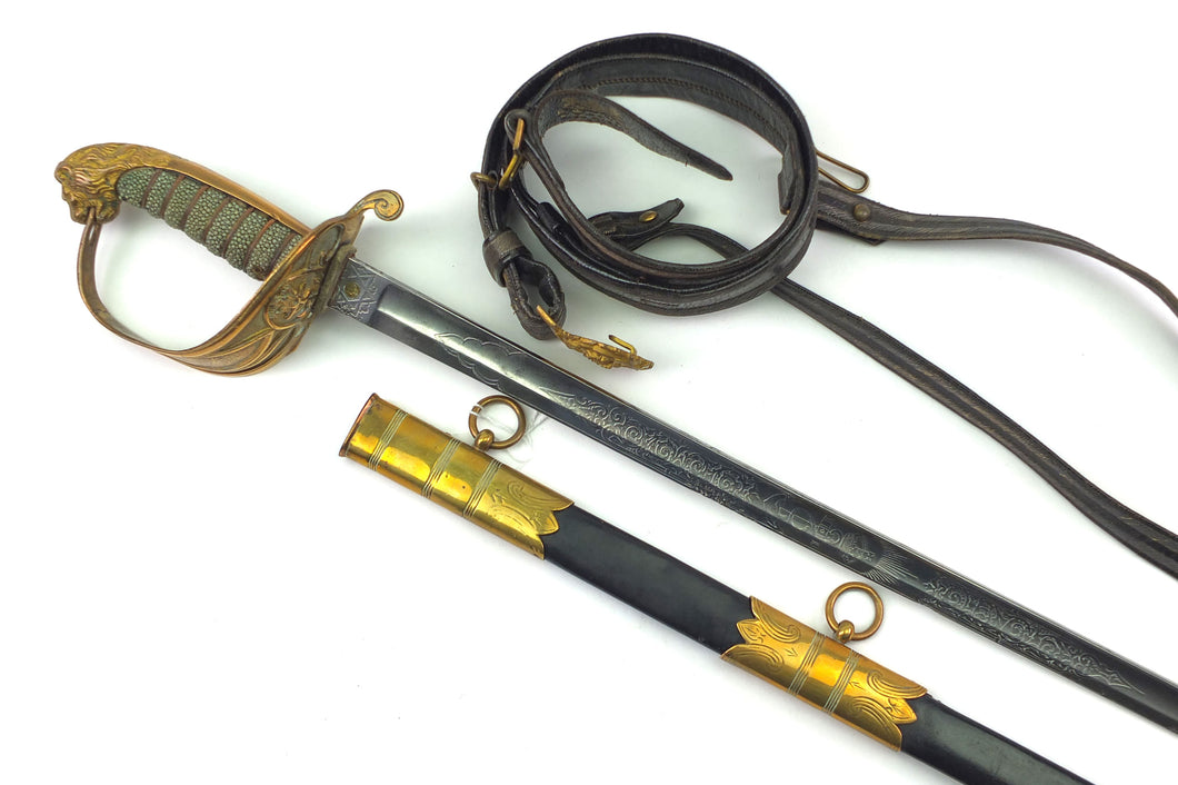 1827 Pattern Naval Sword. SN X3111