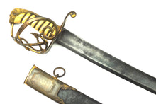 Load image into Gallery viewer, Fine &amp; Very Important Trafalgar Naval Presentation Sword. SN 9111
