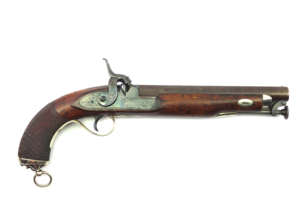 6 Bore Percussion Pistol for an Officer of the 2nd Scinde Irregular Horse. Ref 9165