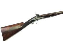 Load image into Gallery viewer, Percussion Rifle for Superimposed Loads with Extra 12 Bore Barrels by W &amp; J Kavanagh Dublin, 32 Bore, Cased, Possibly Unique. SN X3023
