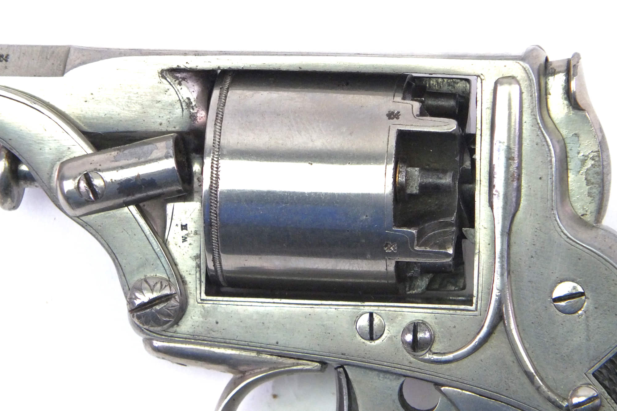 3rd Model 80 Bore Percussion Tranter Revolver, Cased. SN