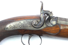 Load image into Gallery viewer, Percussion Travelling Pistol by Thomas Manton, Fine. SN 9161
