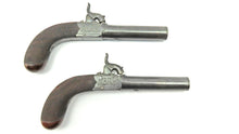 Load image into Gallery viewer, Fine Percussion Travelling Pistols by Thompson of Edninburgh. Ref 9262
