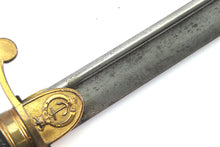 Load image into Gallery viewer, Customs Officers Pipeback Sword by Salter. Ref X3306
