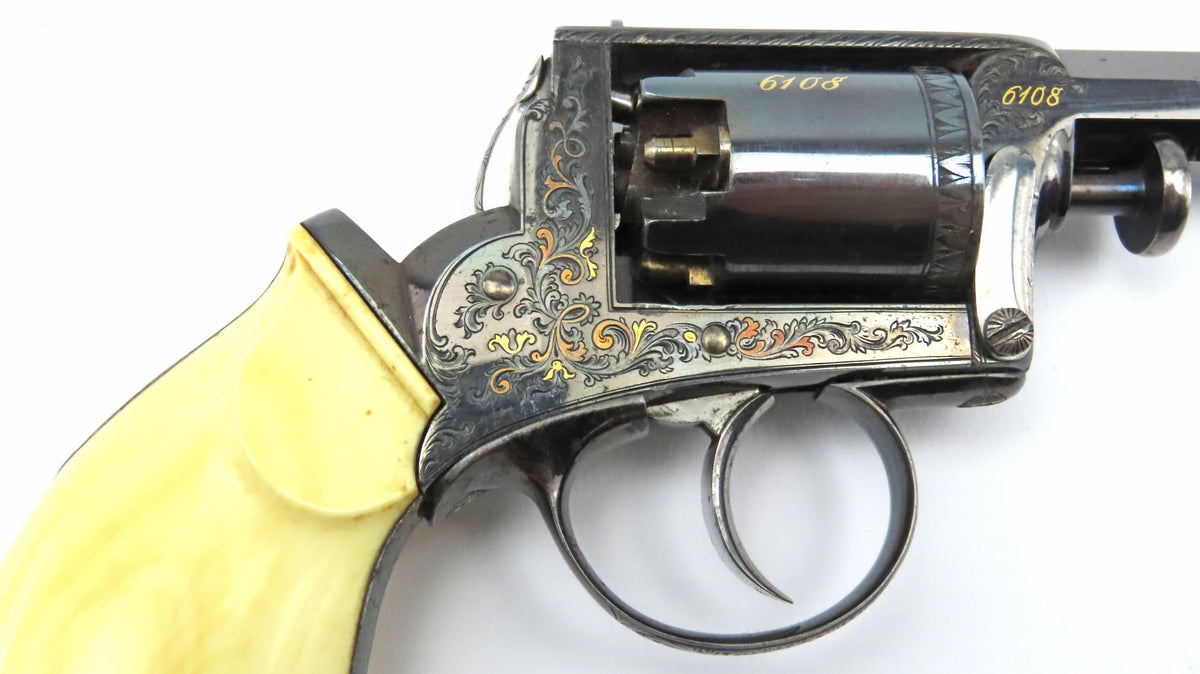 Highest Quality Cased Prussian Imperial Patent Adams Type Percussion R ...