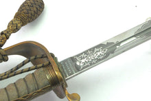 Load image into Gallery viewer, RNR Officers Sword, rare. SN X3012
