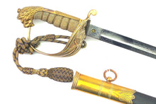 Load image into Gallery viewer, Royal Indian Marine Officers 1827 Pattern Sword, Rare. SN X3110
