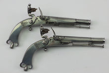 Load image into Gallery viewer, Pair Scottish Flintlock Dress Pistols. X3271
