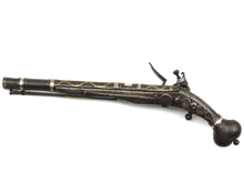 Load image into Gallery viewer, Scottish Flintlock All Metal Heart Butt Long Belt Pistol X3285
