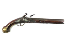 Load image into Gallery viewer, Rare Pair of Scottish 16 Bore Flintlock Holster Pistols in The English Manner. Ref X3286
