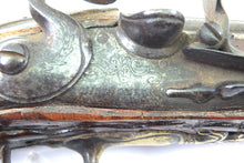 Load image into Gallery viewer, Rare Pair of Scottish 16 Bore Flintlock Holster Pistols in The English Manner. Ref X3286
