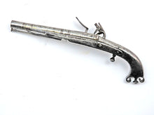 Load image into Gallery viewer, Royal Highland Regiment Scottish Flintlock Pistol by Bissell, Rare . Ref X3267
