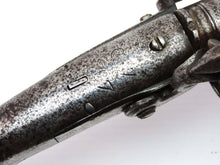 Load image into Gallery viewer, Royal Highland Regiment Scottish Flintlock Pistol by Bissell, Rare . Ref X3267
