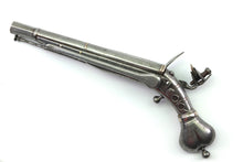 Load image into Gallery viewer, Scottish Heart Butt Flintlock Pistol by I.O. of Edzell, Fine. SN X3270
