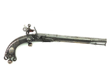 Load image into Gallery viewer, Fine Scottish Steel &amp; Silver Scroll Butt Belt Pistol by Campbell. (Ref X3246)
