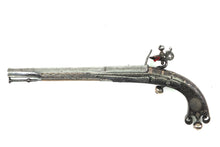 Load image into Gallery viewer, Fine Scottish Steel &amp; Silver Scroll Butt Belt Pistol by Campbell. (Ref X3246)
