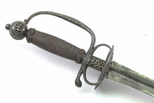 Load image into Gallery viewer, Small Sword / Steel Hilted Rapier, North European, fine. SN 9075
