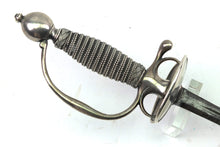 Load image into Gallery viewer, Silver Hilted Officers Small Sword, Fine. SN 9141
