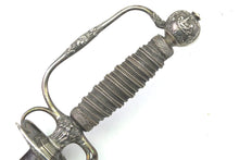 Load image into Gallery viewer, English Silver Hilted Small Sword, Rare. SN 9131
