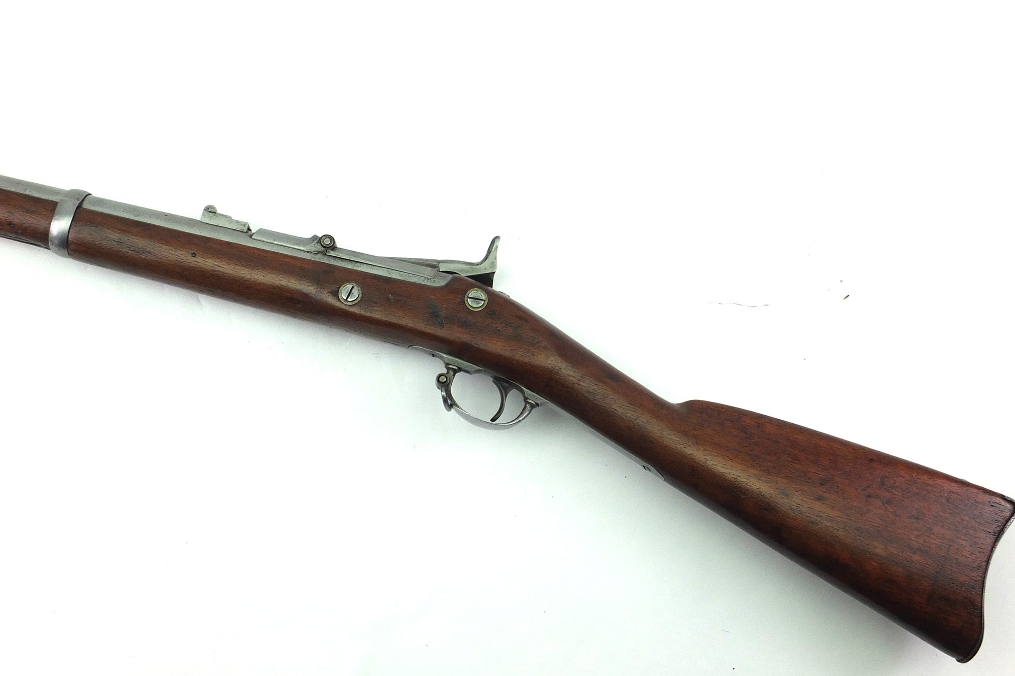 Springfield Conversion Project Springfield Armory Model 1863 Second Model Allin Conversion Rifle. SN ...