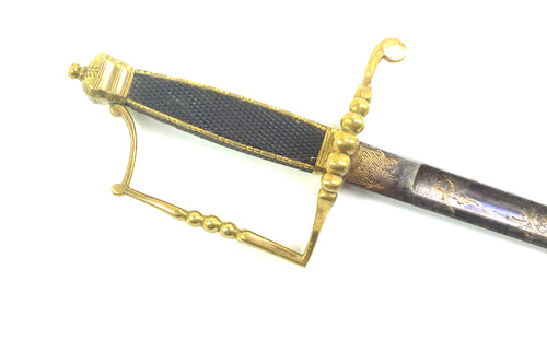 French Spadroon, 5 Bar Hilt. SN 9037