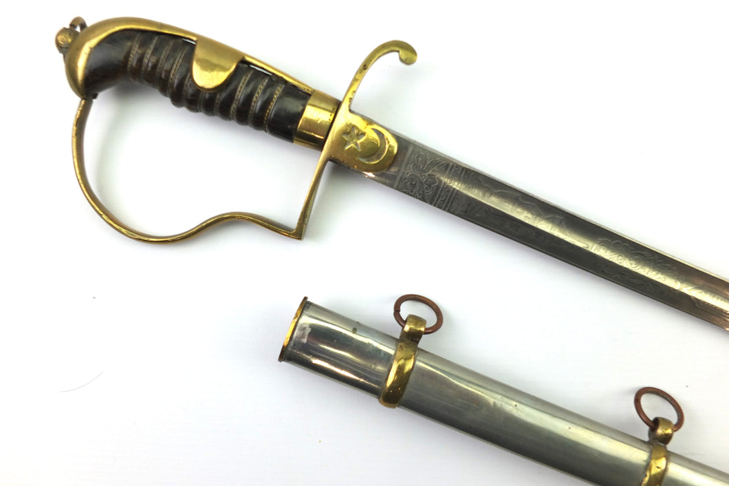 1909 Pattern Turkish Naval Officers Sword. Ref X3120