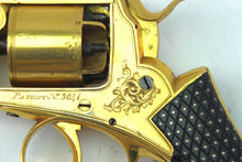 Load image into Gallery viewer, Gold Plated Webley Wedge Frame Double Action Pocket Revolver. Very Fine. SN X3227
