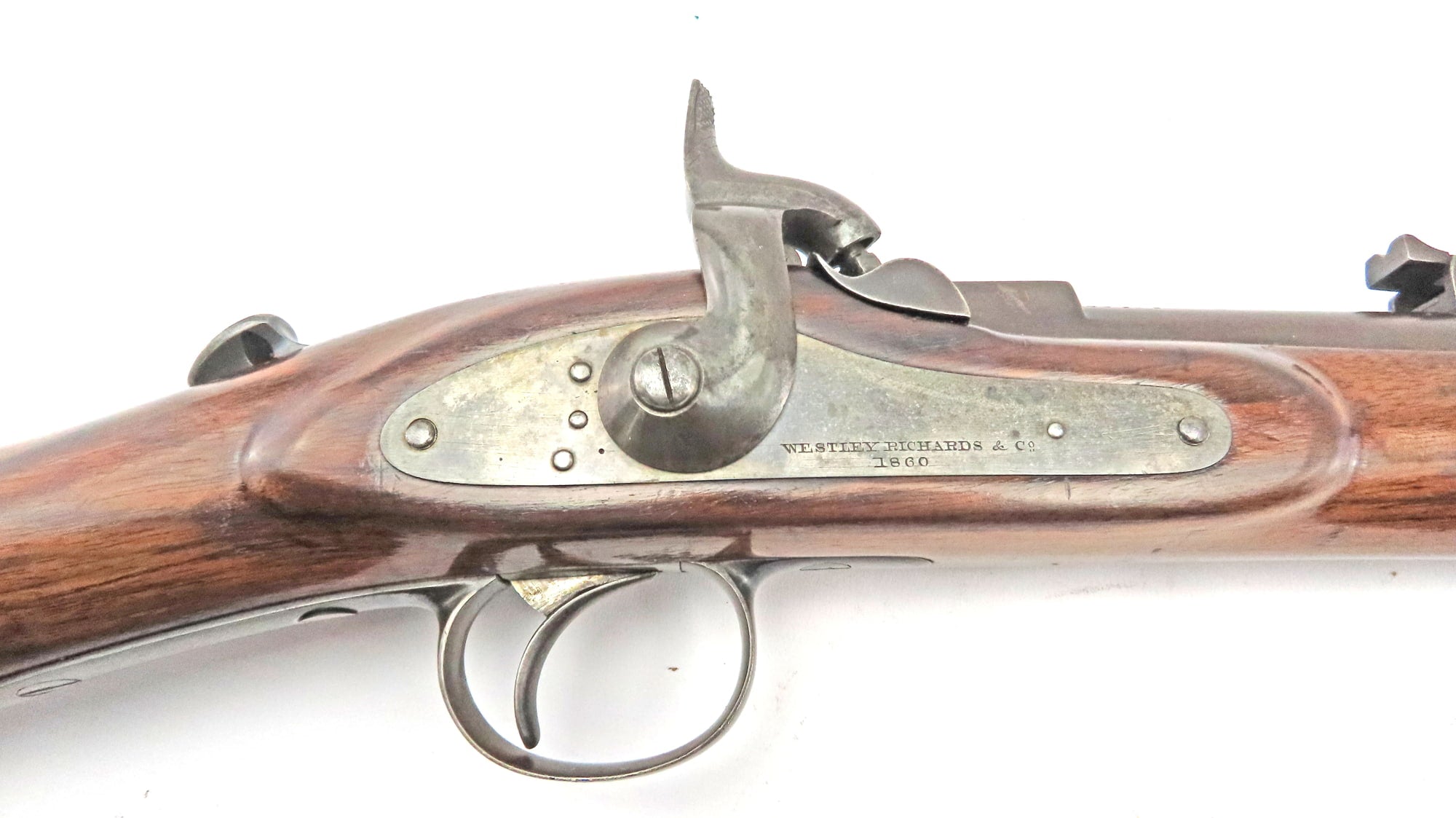 Westley Richards 'Trials' Monkey Tail Percussion Rifle, Rare. Ref
