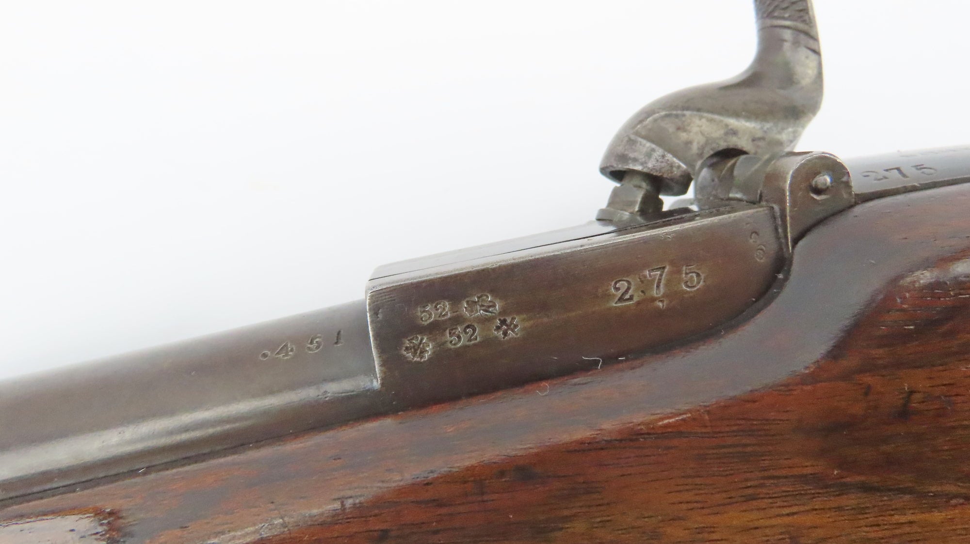 Westley Richards 'Trials' Monkey Tail Percussion Rifle, Rare. Ref