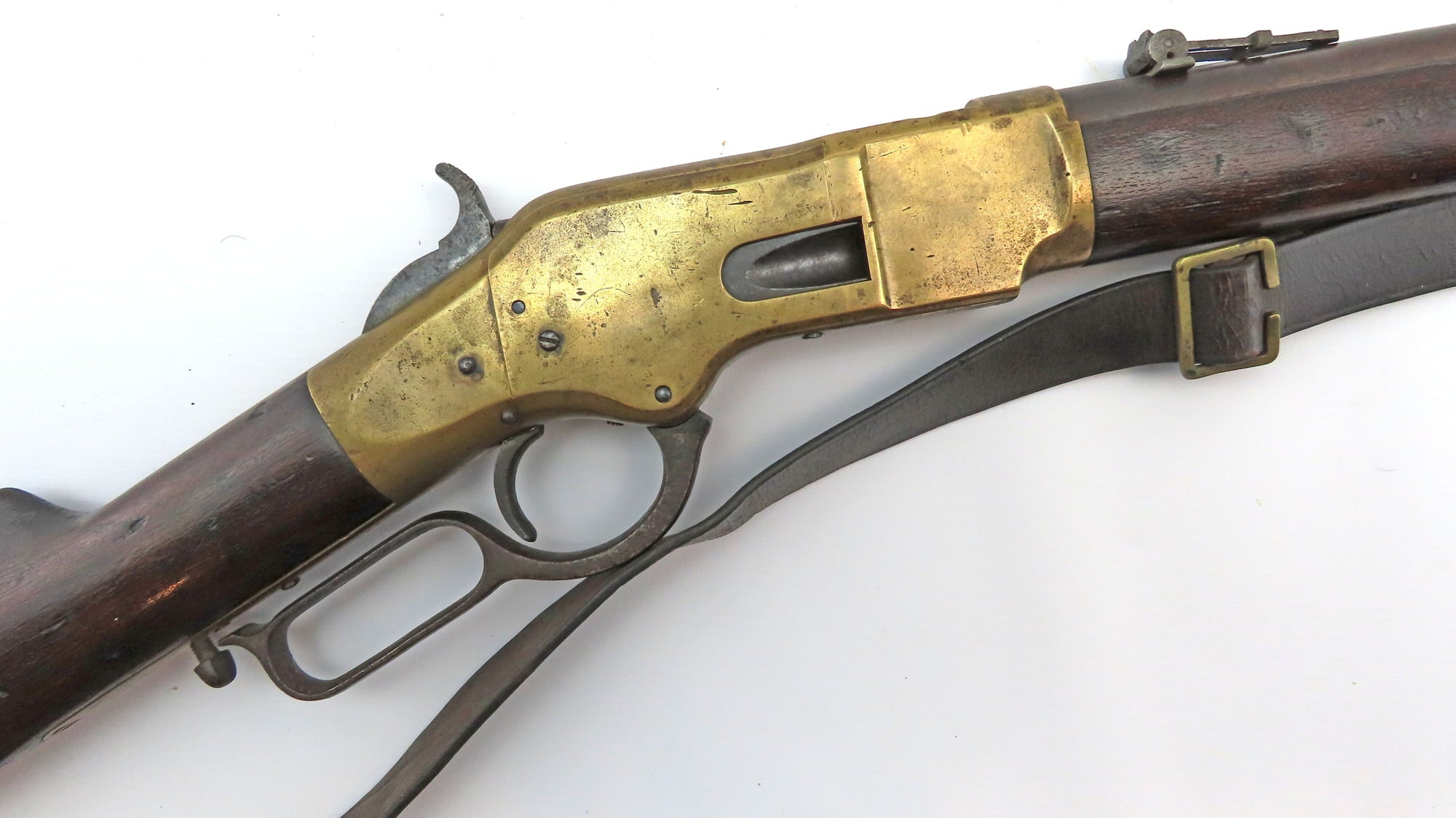 Winchester 3rd Model 1866 Brass Framed Musket. Ref X3538 – West