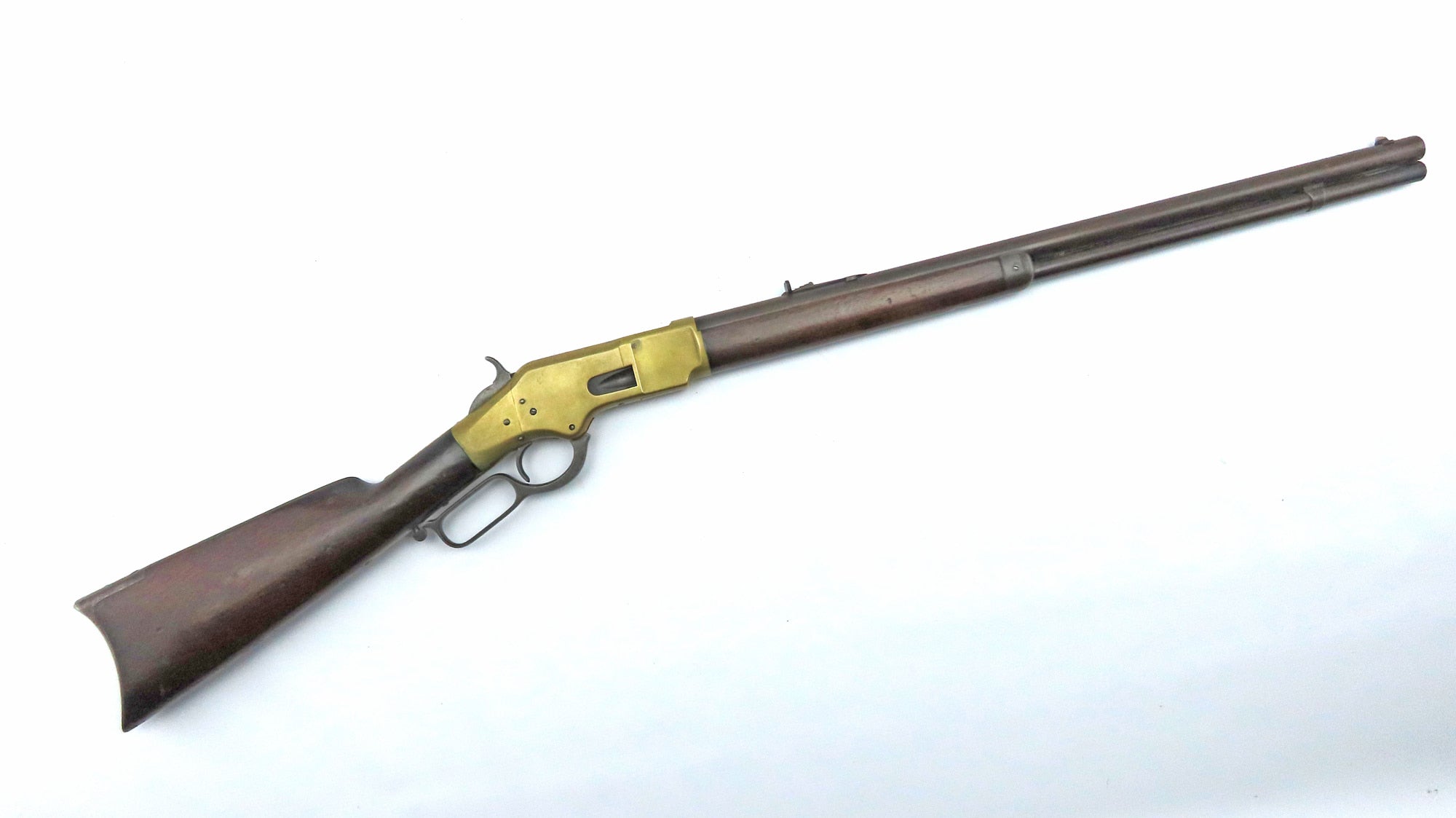 Winchester 4th Model 1866 Brass Framed Rifle. Ref X3532 – West