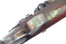 Load image into Gallery viewer, Naval Officers Flintlock Pistol with spring bayonet. SN X3009
