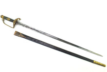 Load image into Gallery viewer, 1786 Pattern Five Ball Hilted Spadroon to the 7th Foot. SN 8776
