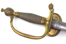 Load image into Gallery viewer, 1796 Infantry Officers Sword of the 1st Foot Runkel Sohlingen. SN 8780
