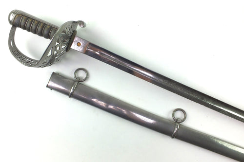 1887 Cavalry Officers Sword. SN X1971