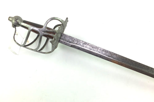English Mortuary Hilted Backsword. SN 8848