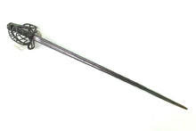 Load image into Gallery viewer, English Basket Hilted Dragoon Back Sword. SN R023
